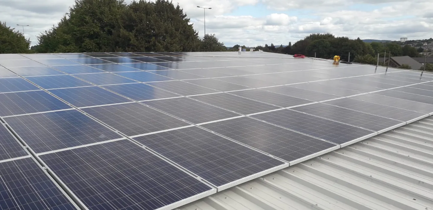 Solar PV Installation at JW Bowkett’s New Offices in Newport
