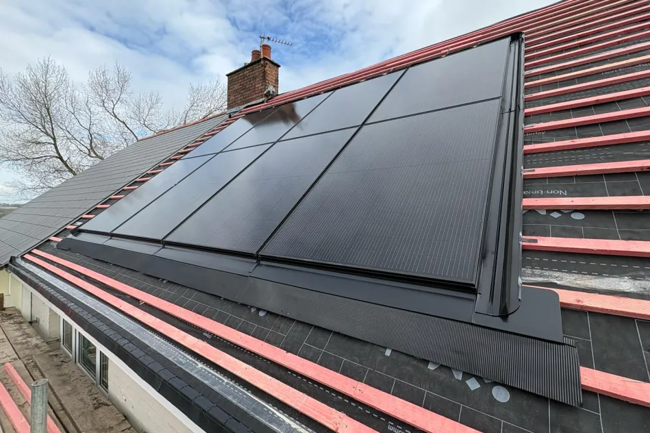 Marley In Roof Solar PV System Wales