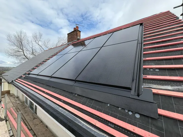 Marley In Roof Solar PV System Wales